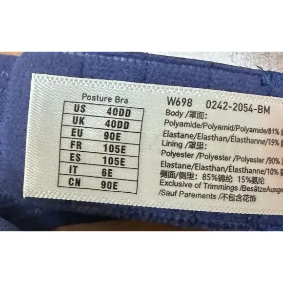 NWT Front-Closure Support Bra - Picture 6 of 7